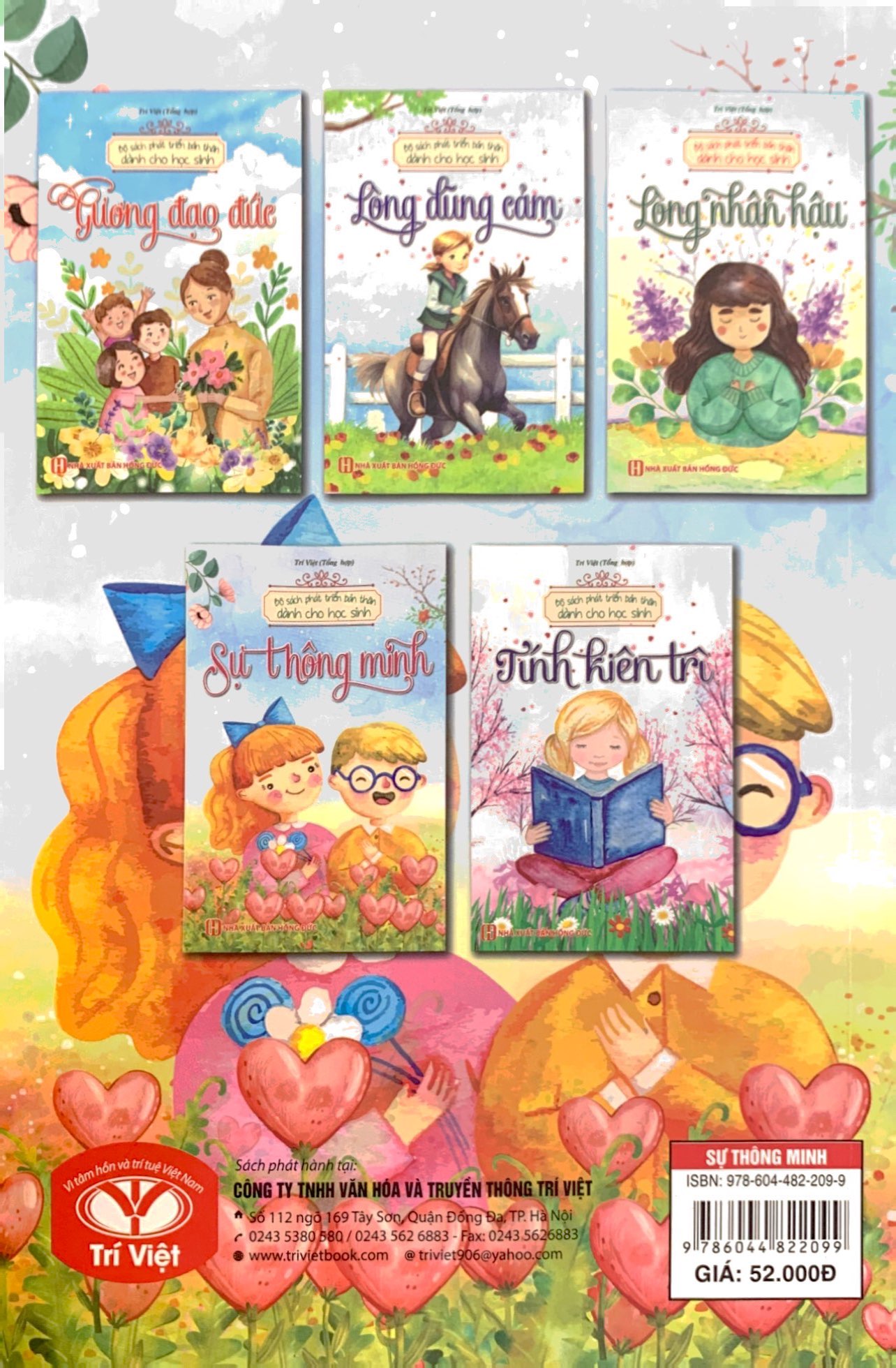 bộ sách phát triển bản thân dành cho học sinh - sự thông minh