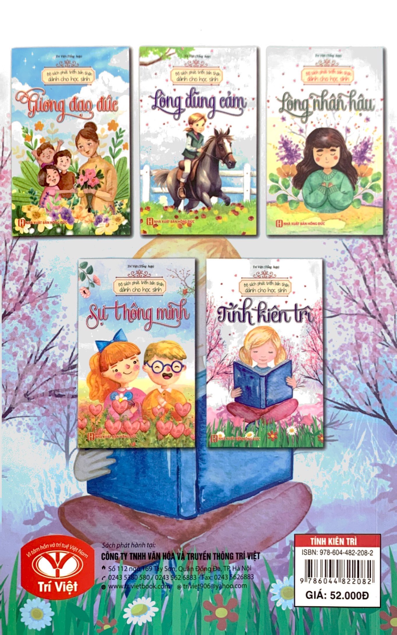 bộ sách phát triển bản thân dành cho học sinh - tính kiên trì