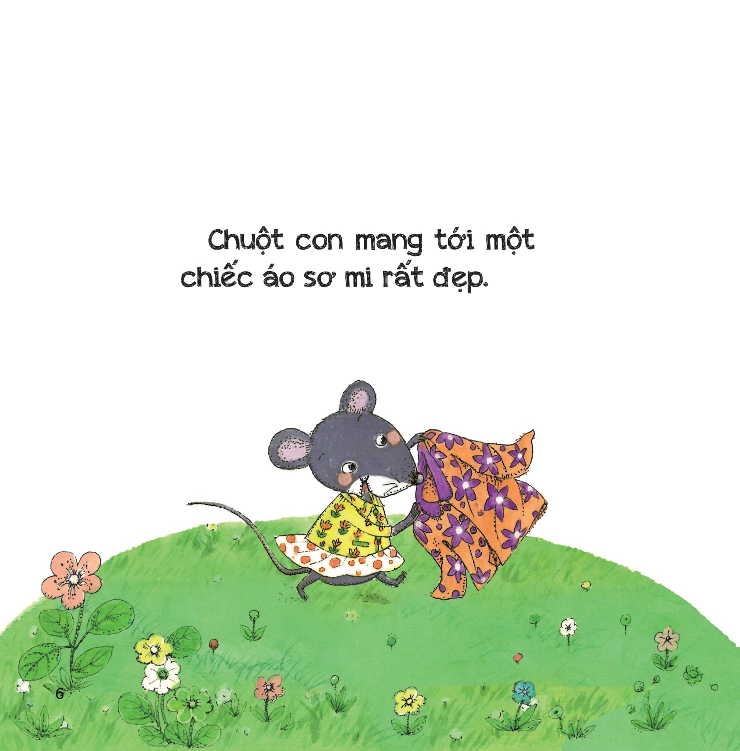 bộ sách phát triển iq - eq đầu đời cho bé - biết quý trọng tình bạn - nhím con mặc áo