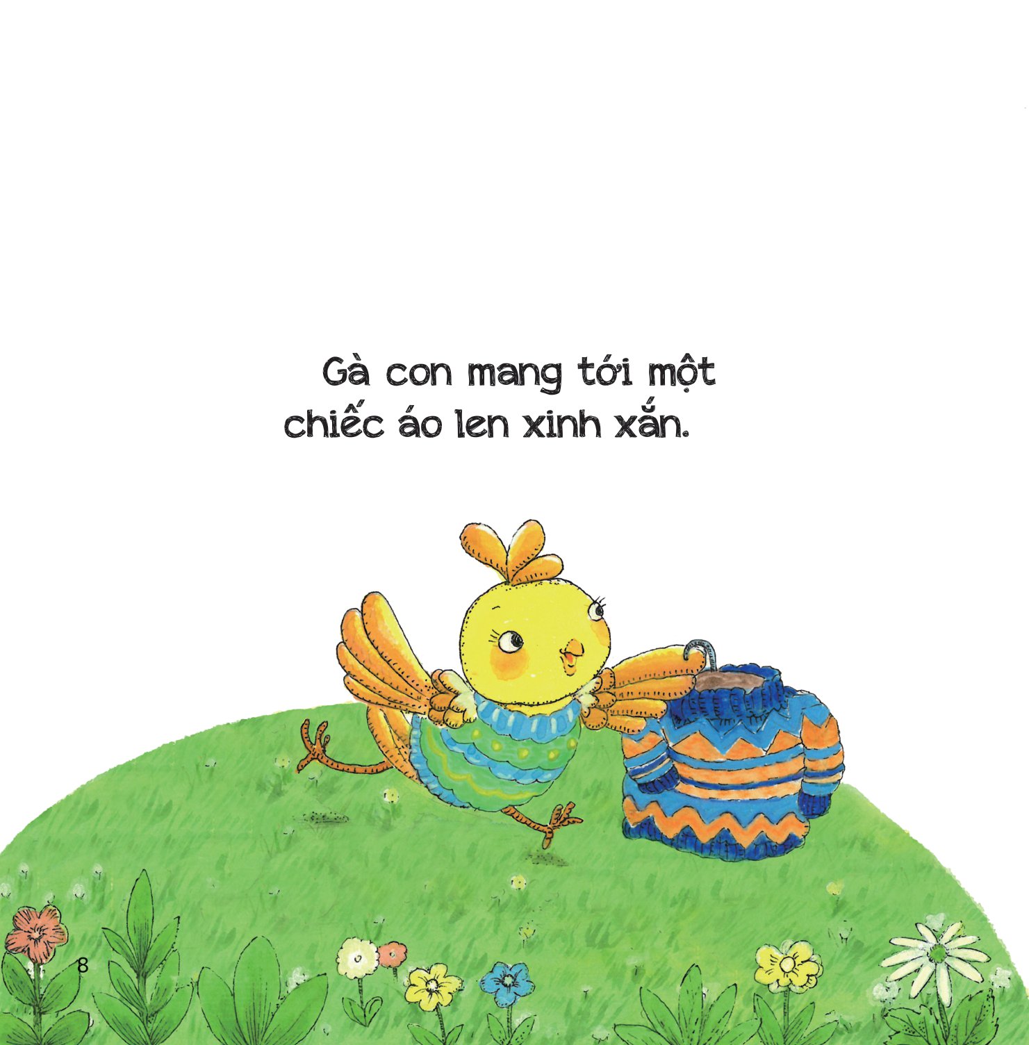 bộ sách phát triển iq - eq đầu đời cho bé - biết quý trọng tình bạn - nhím con mặc áo