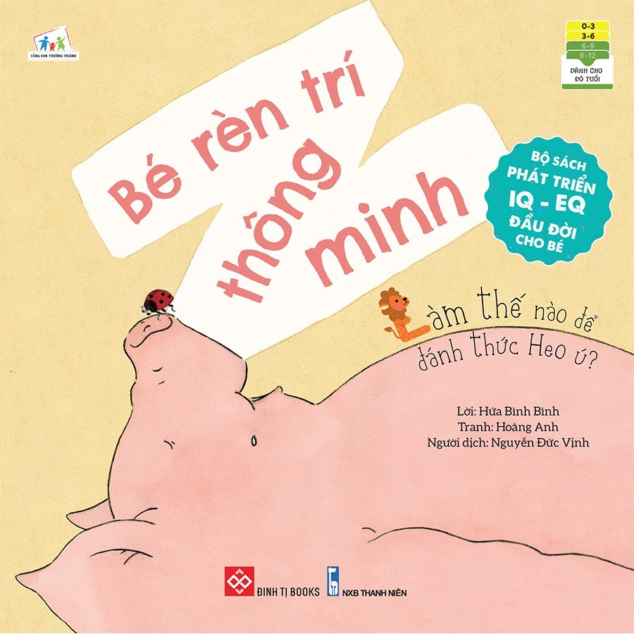 bộ sách phát triển iq - eq đầu đời cho bé (bộ 8 cuốn)