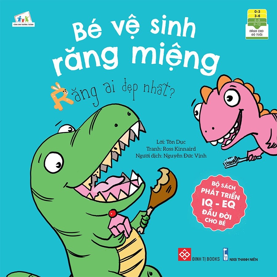 bộ sách phát triển iq - eq đầu đời cho bé (bộ 8 cuốn)