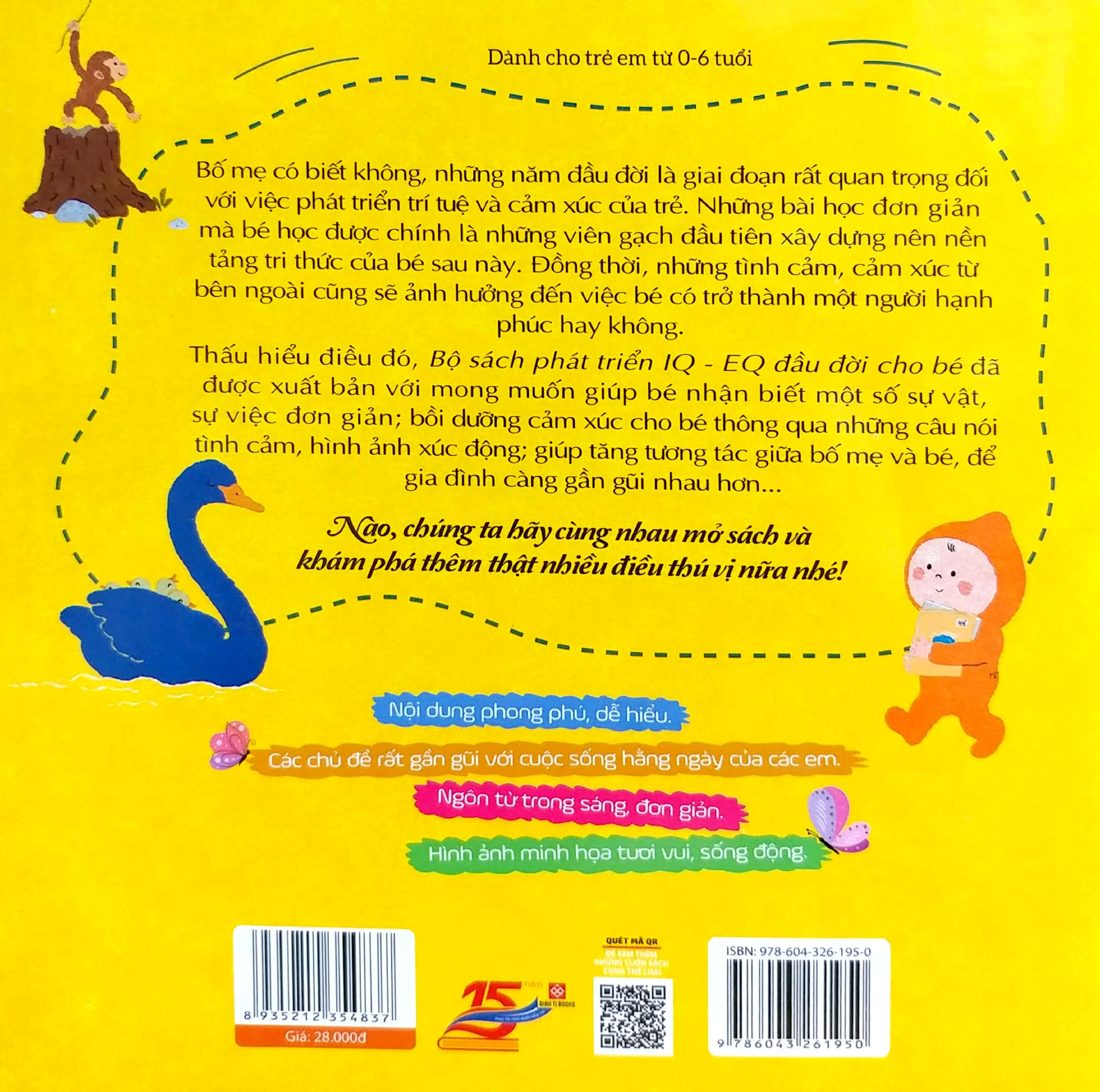 bộ sách phát triển iq - eq đầu đời cho bé - bồi dưỡng tình thân - con yêu mẹ lắm!