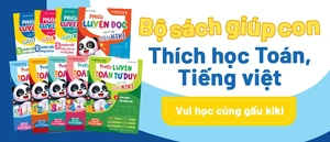 bộ sách phiếu học tập cùng gấu kiki (bộ 9 cuốn)