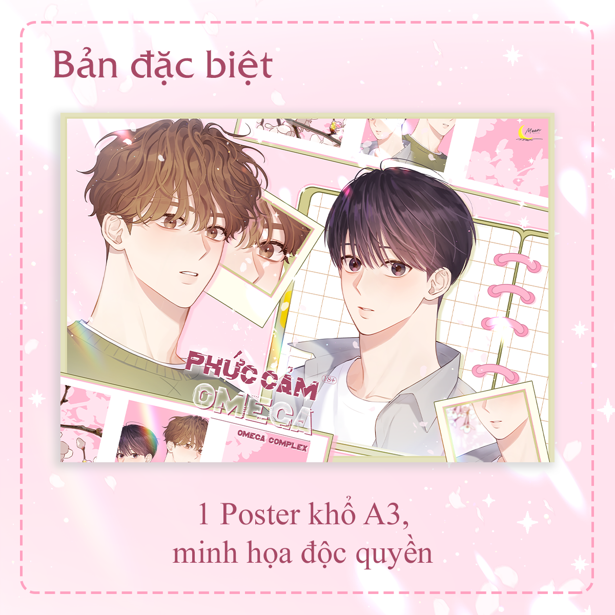 Bộ Sách Phức Cảm Omega - Omega Complex - Tập 1 + Tập 2 (Bộ 2 Tập) (Tái Bản 2025) - Bản Đặc Biệt - Tặng Kèm 2 Bookmark Bồi Cứng + 1 Poster A3 + 2 Kẹp Tài Liệu A4