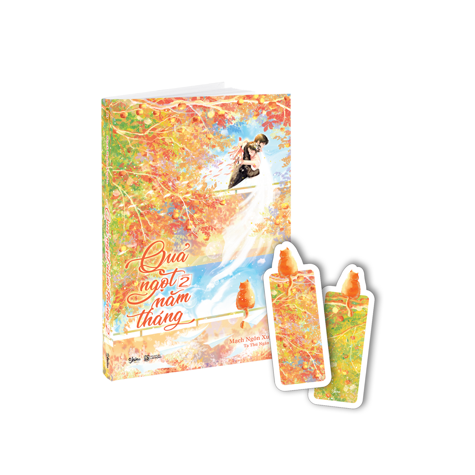 Bo Sach Qua Ngot Nam Thang - Tap 1 + Tap 2 (Bo 2 Tap) - Tang Kem 2 Bookmark Can Mang Lua Anh Ngoc Trai