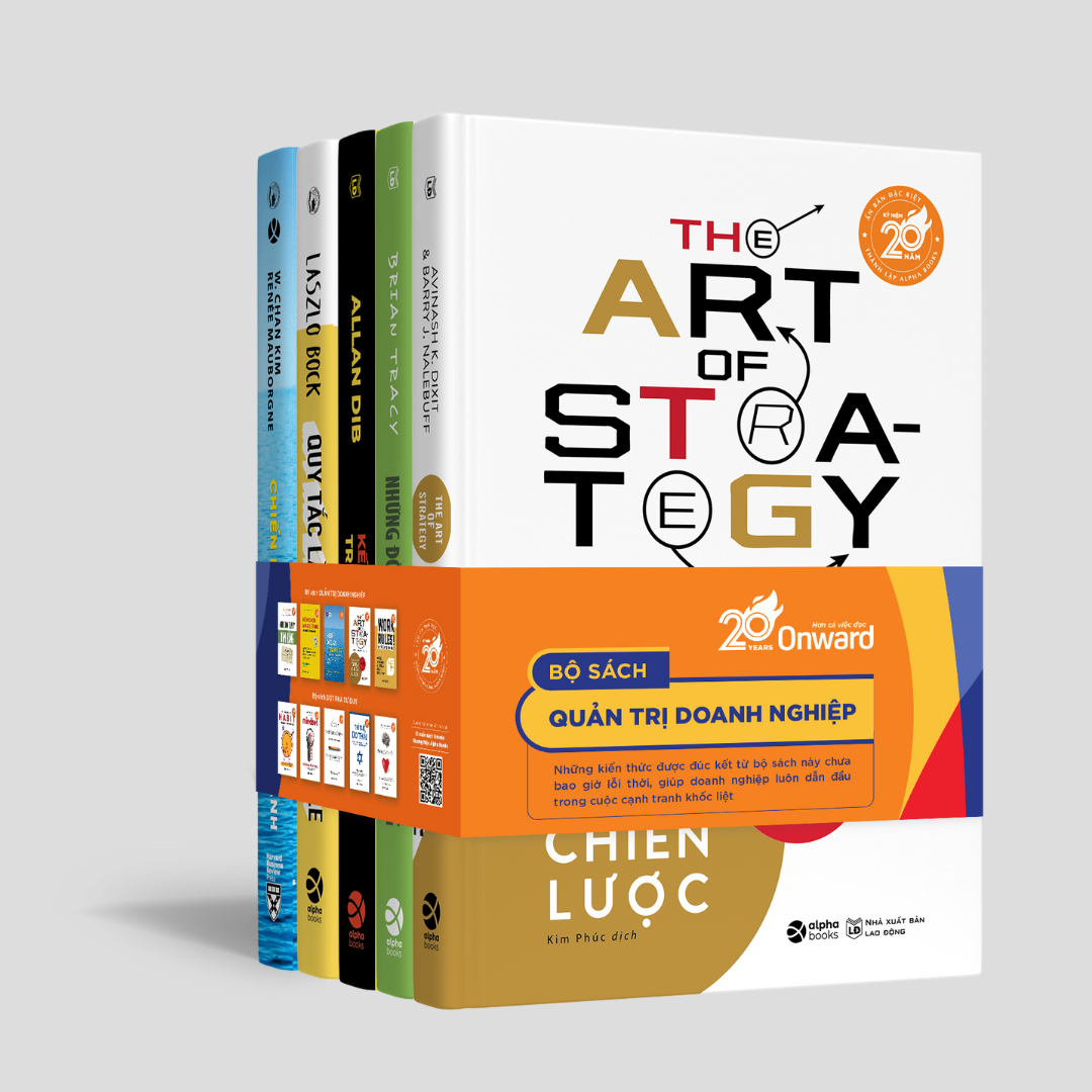 bộ sách quản trị doanh nghiệp - kỷ niệm 20 năm onward (bộ 5 cuốn)