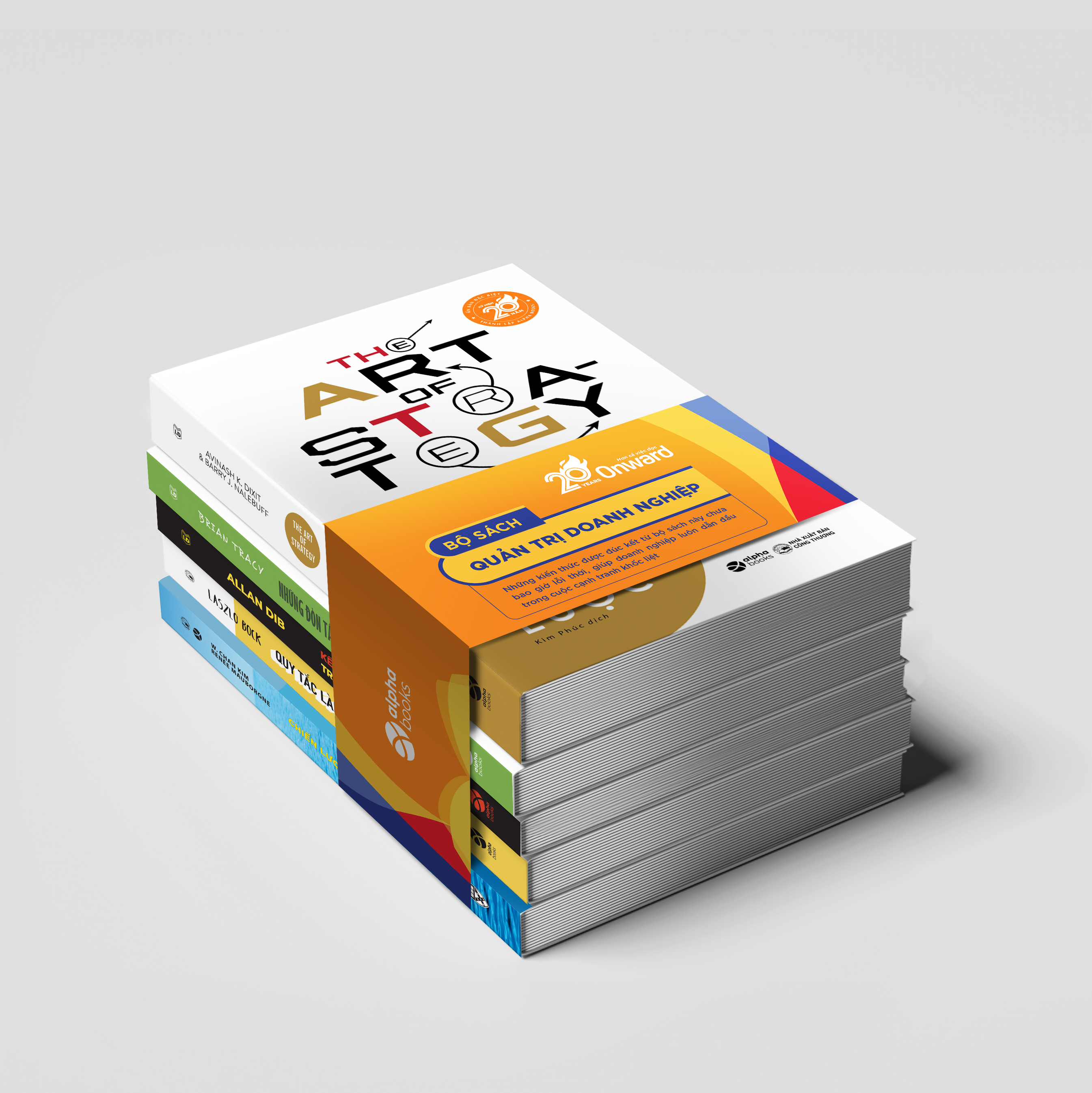 bộ sách quản trị doanh nghiệp - kỷ niệm 20 năm onward (bộ 5 cuốn)