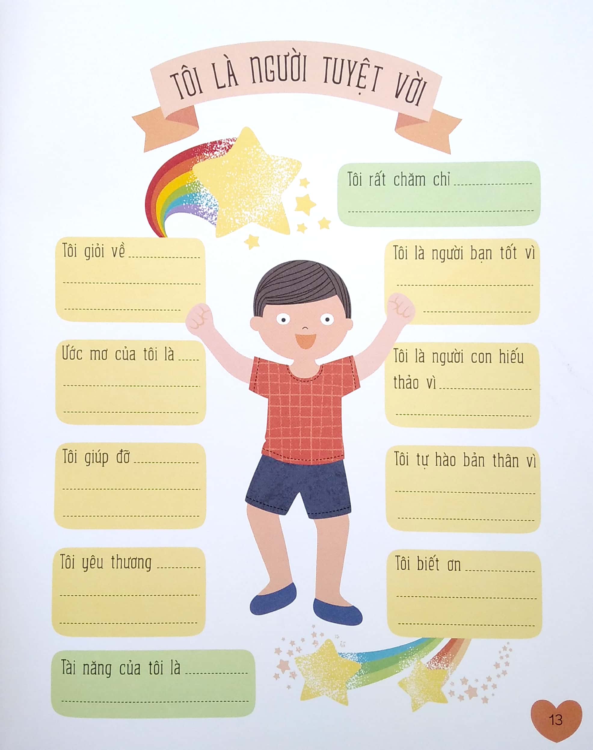 bộ sách rèn luyện phẩm chất cho trẻ - 30 ngày thực hành lòng yêu thương (tái bản 2023)