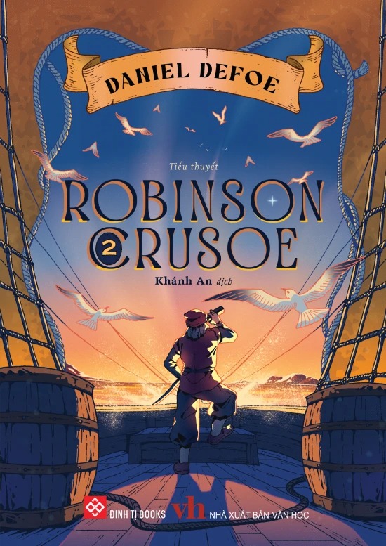 bộ sách robinson crusoe - tập 1 + 2 (bộ 2 tập)