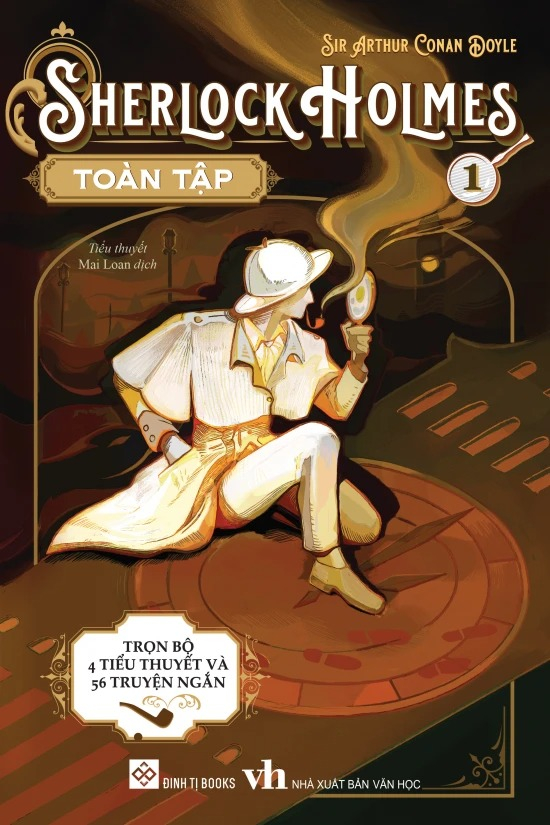 Bo Sach Sherlock Holmes Toan Tap - Tap 1 + Tap 2 + Tap 3 (Bo 3 Tap)