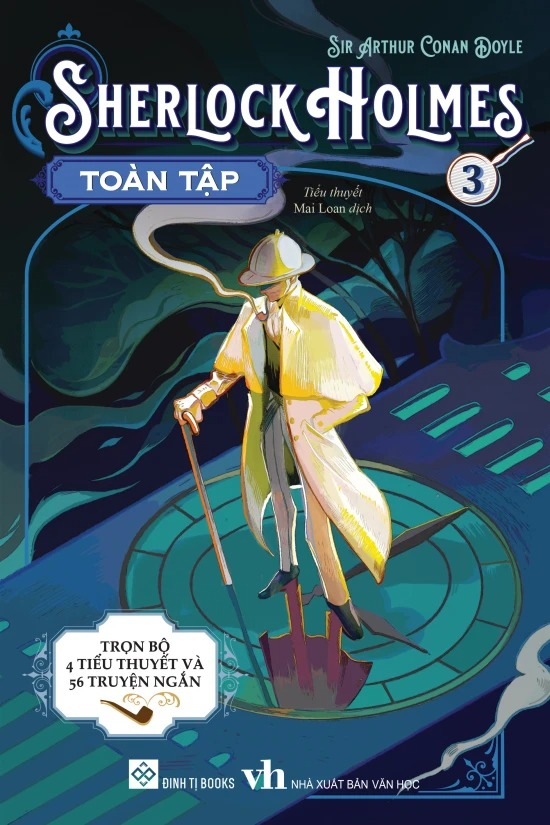 Bo Sach Sherlock Holmes Toan Tap - Tap 1 + Tap 2 + Tap 3 (Bo 3 Tap)