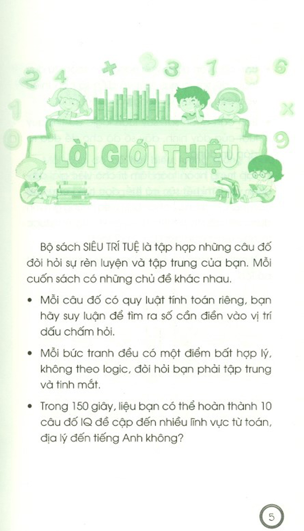 bộ sách siêu trí tuệ: iq và toán học + nâng cao trí tuê và luyện não (bộ 2 cuốn)