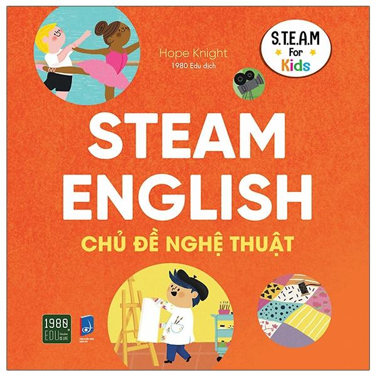 bộ sách steam english: khoa học, công nghệ, kỹ thuật, nghệ thuật, toán học, vật lý (bộ 6 cuốn)