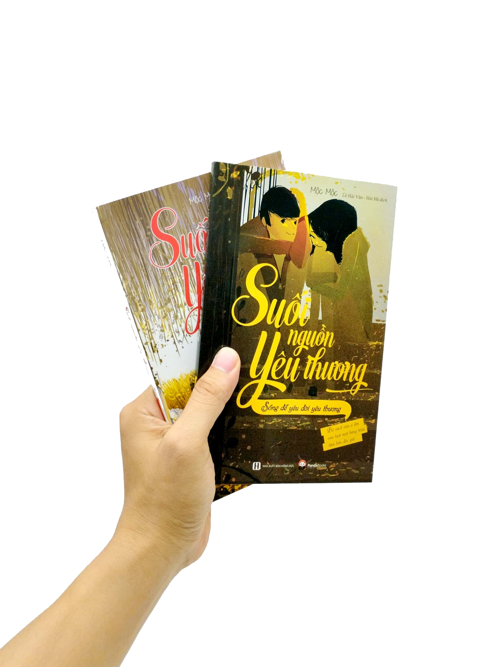 bộ sách suối nguồn yêu thương - sống để yêu đời yêu thương + lý trí và con tim (bộ 2 cuốn)