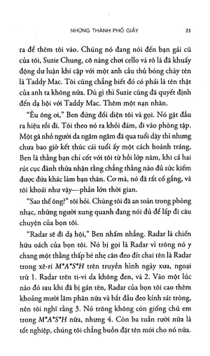 bộ sách tác giả john green: đi tìm alaska + những thành phố giấy + khi lỗi thuộc về những vì sao (bộ 3 cuốn)