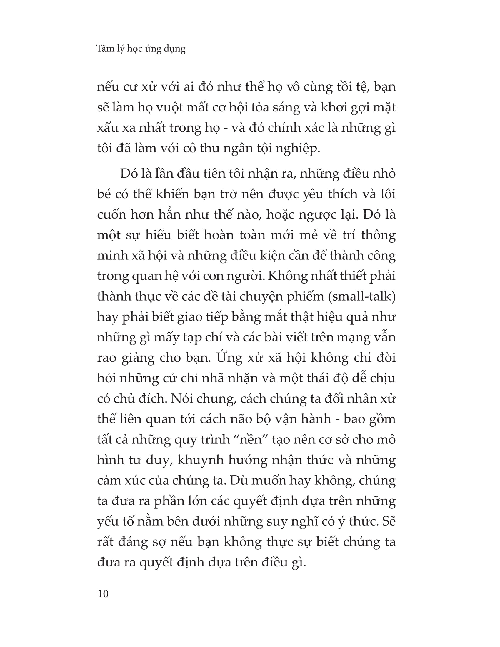 bộ sách tâm lý học ứng dụng + tâm lý học hành vi (bộ 2 cuốn)