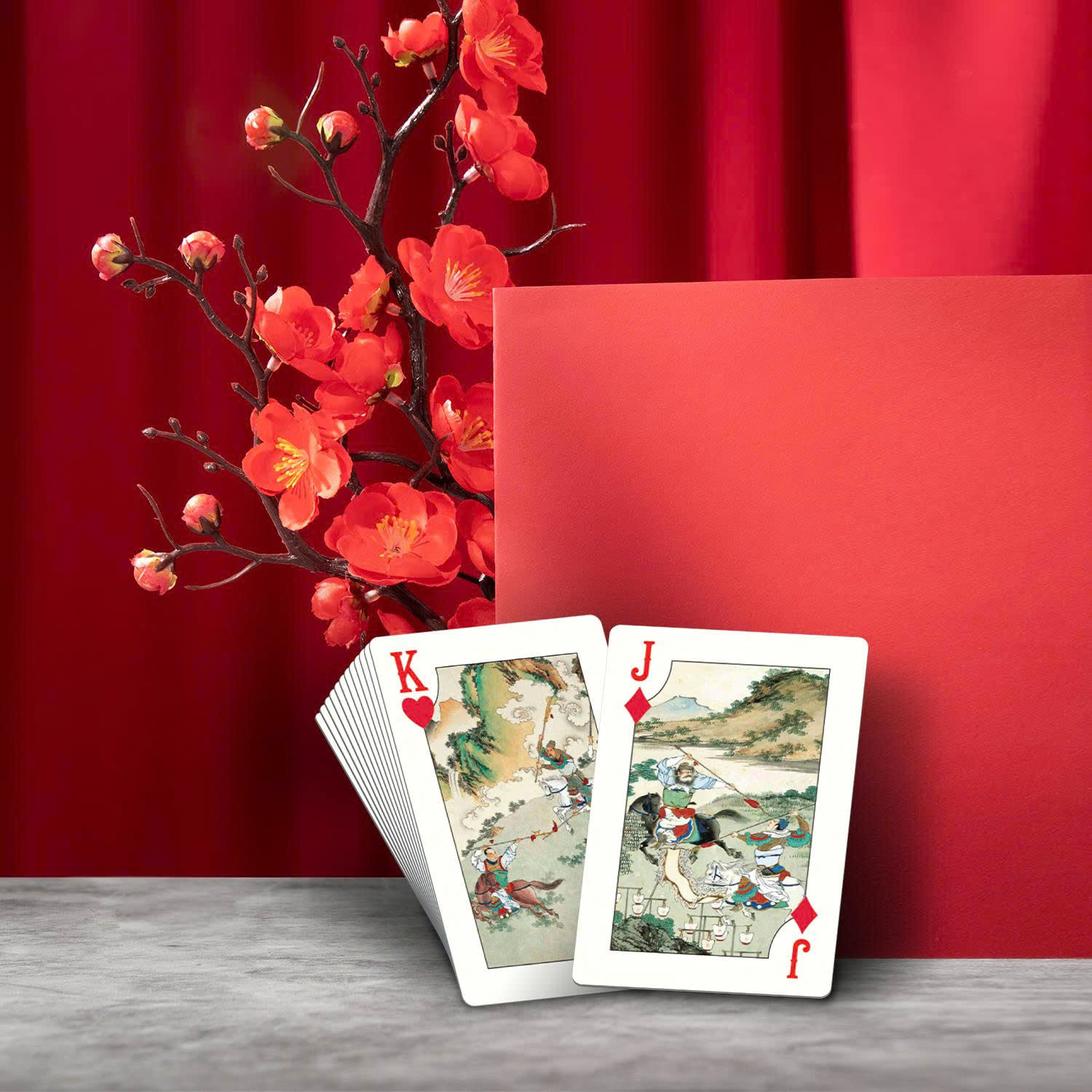 Bộ Sách Tam Quốc Diễn Nghĩa (Bộ 3 Tập) - Bìa Cứng - Tặng Kèm Bộ Bài