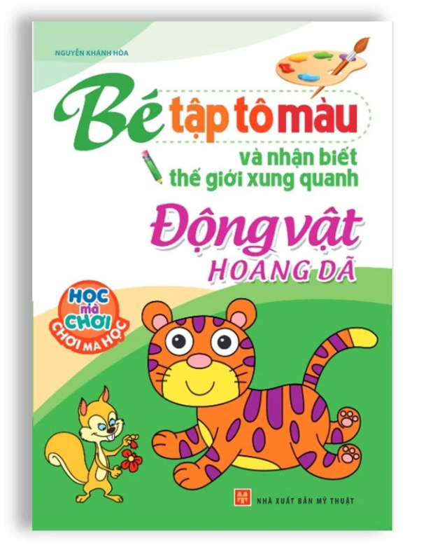 Bộ Sách Tập Tô Màu Mẫu Giáo (Bộ 8 Cuốn)