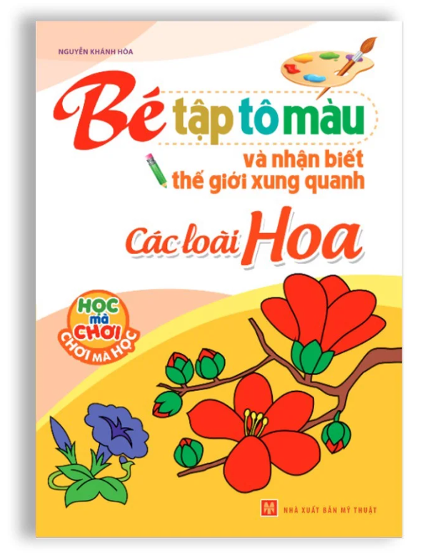Bộ Sách Tập Tô Màu Mẫu Giáo (Bộ 8 Cuốn)