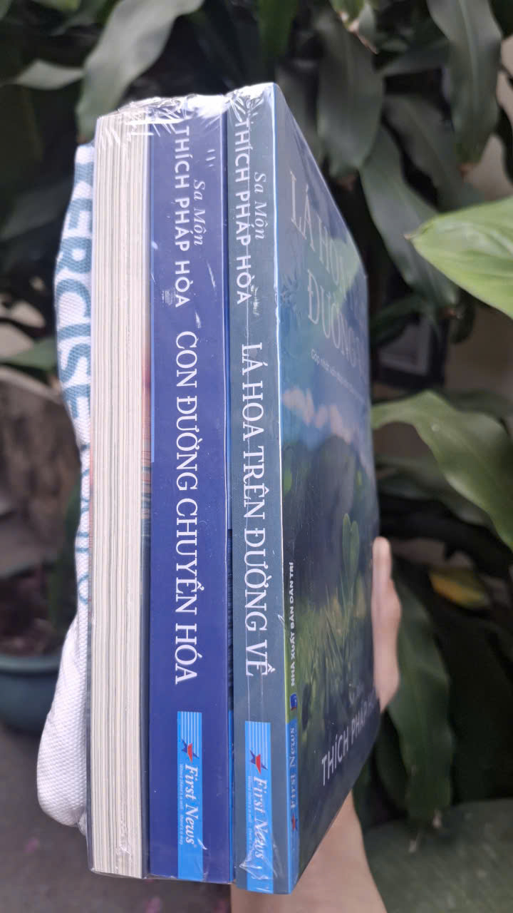 Bộ Sách Thầy Thích Pháp Hòa - Lá Hoa Trên Đường Về + Con Đường Chuyển Hóa + Chia Sẻ Từ Trái Tim (Bộ 3 Cuốn) - Tặng Kèm Túi Vải