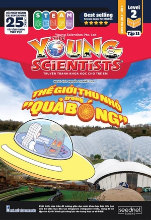 bộ sách the young scientist - truyện tranh khoa học cho trẻ em - tập 11 - level 1+2+3 (bộ 3 cuốn)