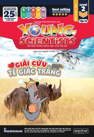 bộ sách the young scientist - truyện tranh khoa học cho trẻ em - tập 12 - level 1+2+3 (bộ 3 cuốn)