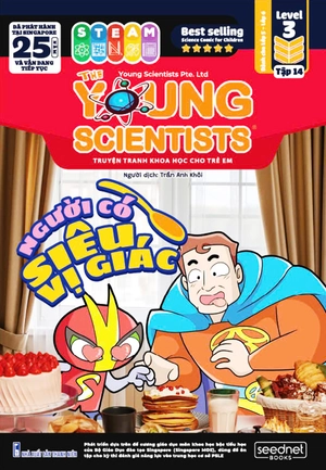 bộ sách the young scientist - truyện tranh khoa học cho trẻ em - tập 14 - level 1+2+3 (bộ 3 cuốn)
