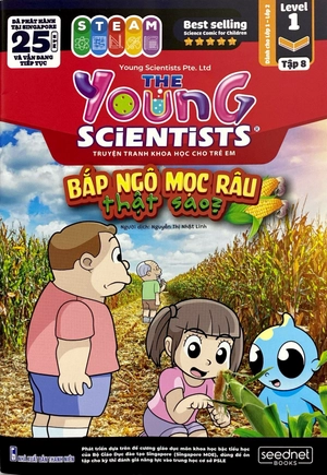 bộ sách the young scientist - truyện tranh khoa học cho trẻ em - tập 8 - level 1+2+3 (bộ 3 cuốn)