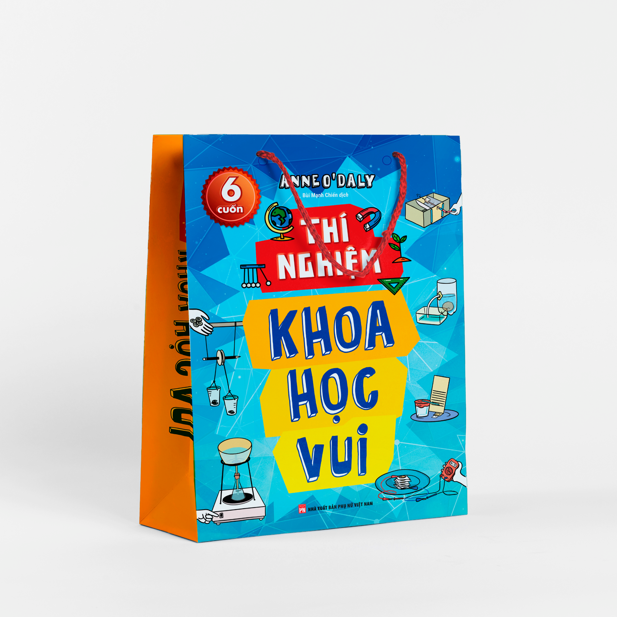 bộ sách thí nghiệm khoa học vui (túi 6 cuốn)