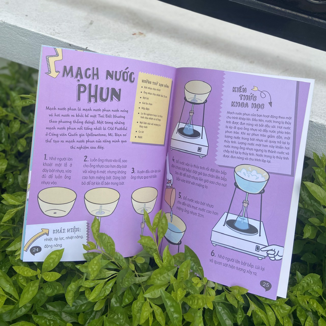 bộ sách thí nghiệm khoa học vui (túi 6 cuốn)