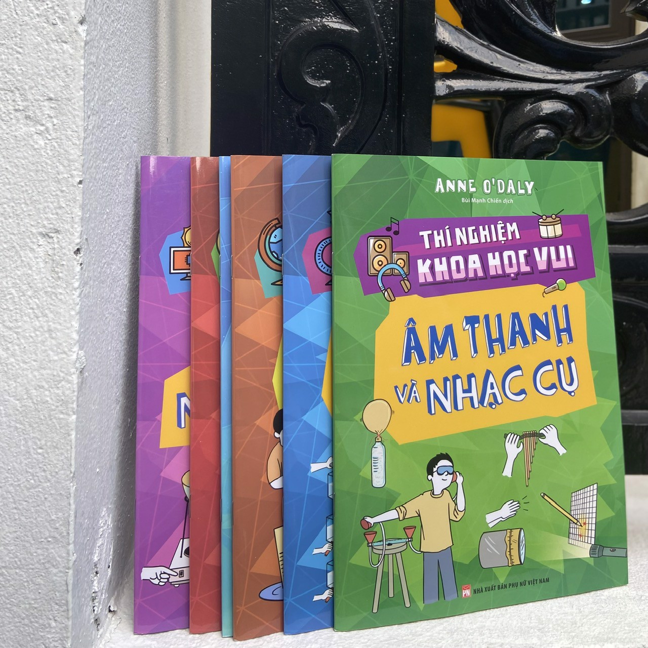 bộ sách thí nghiệm khoa học vui (túi 6 cuốn)