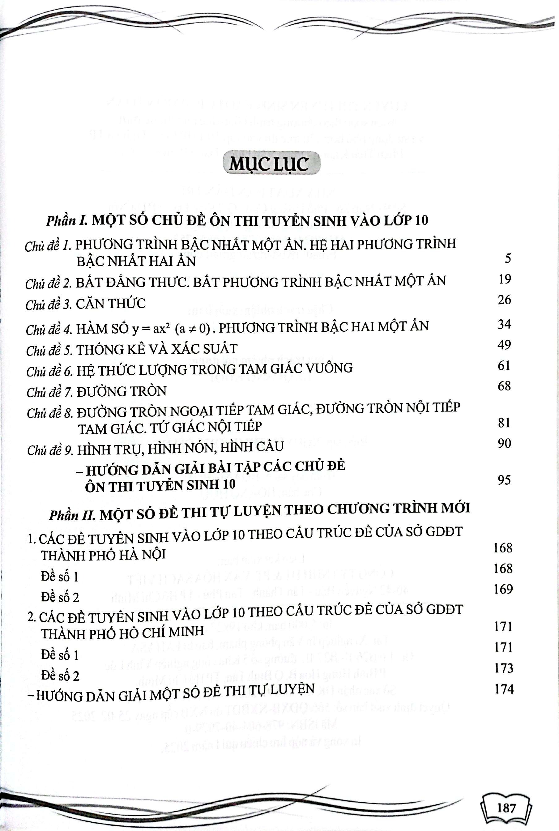 Bo Sach Thi Tuyen Sinh Vao Lop 10 - Mon Toan + Tieng Anh + Ngu Van (Bo 4 Cuon)