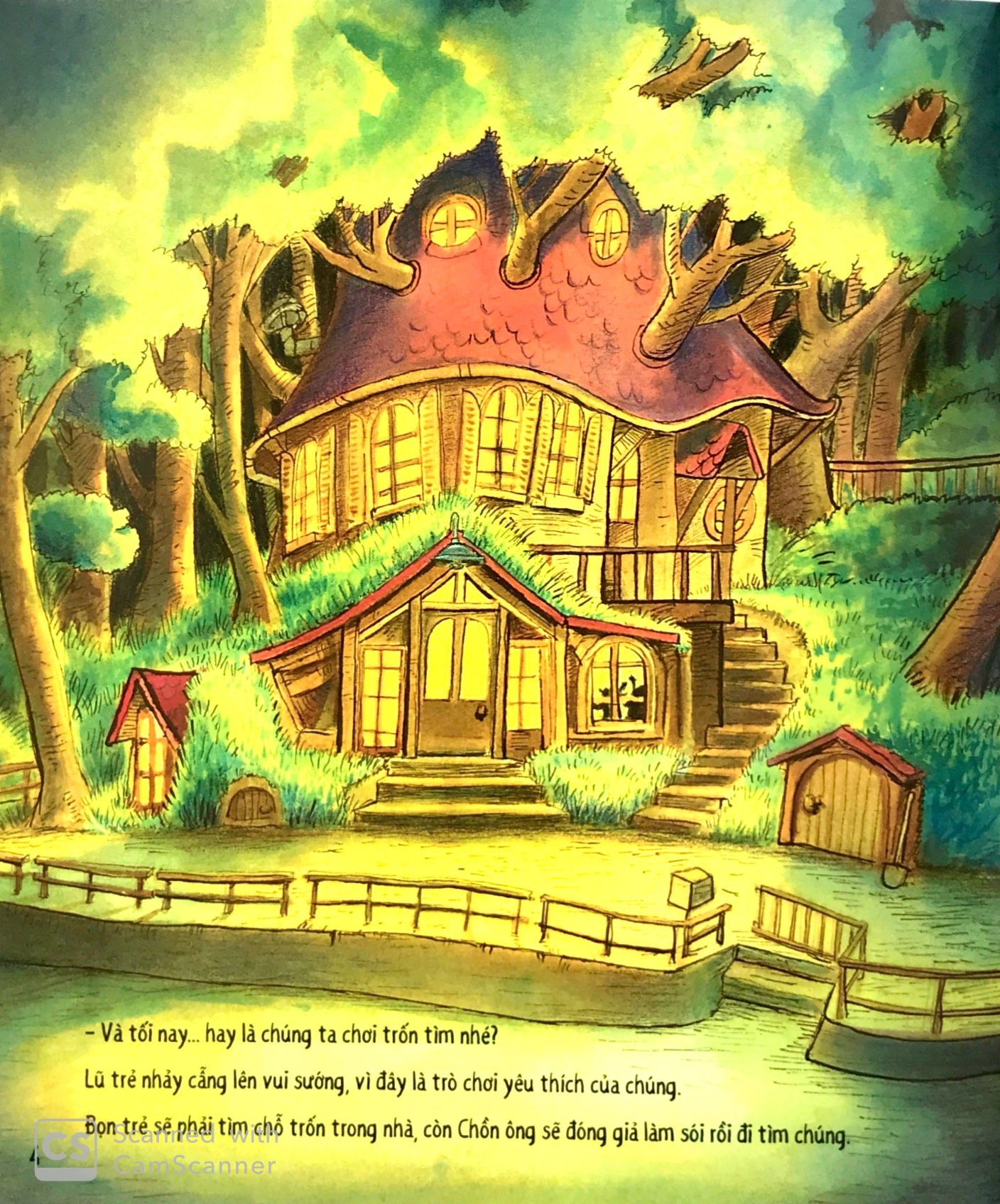 bộ sách thiếu nhi - giải oan cho bạn sói hoang (bộ 3 cuốn)