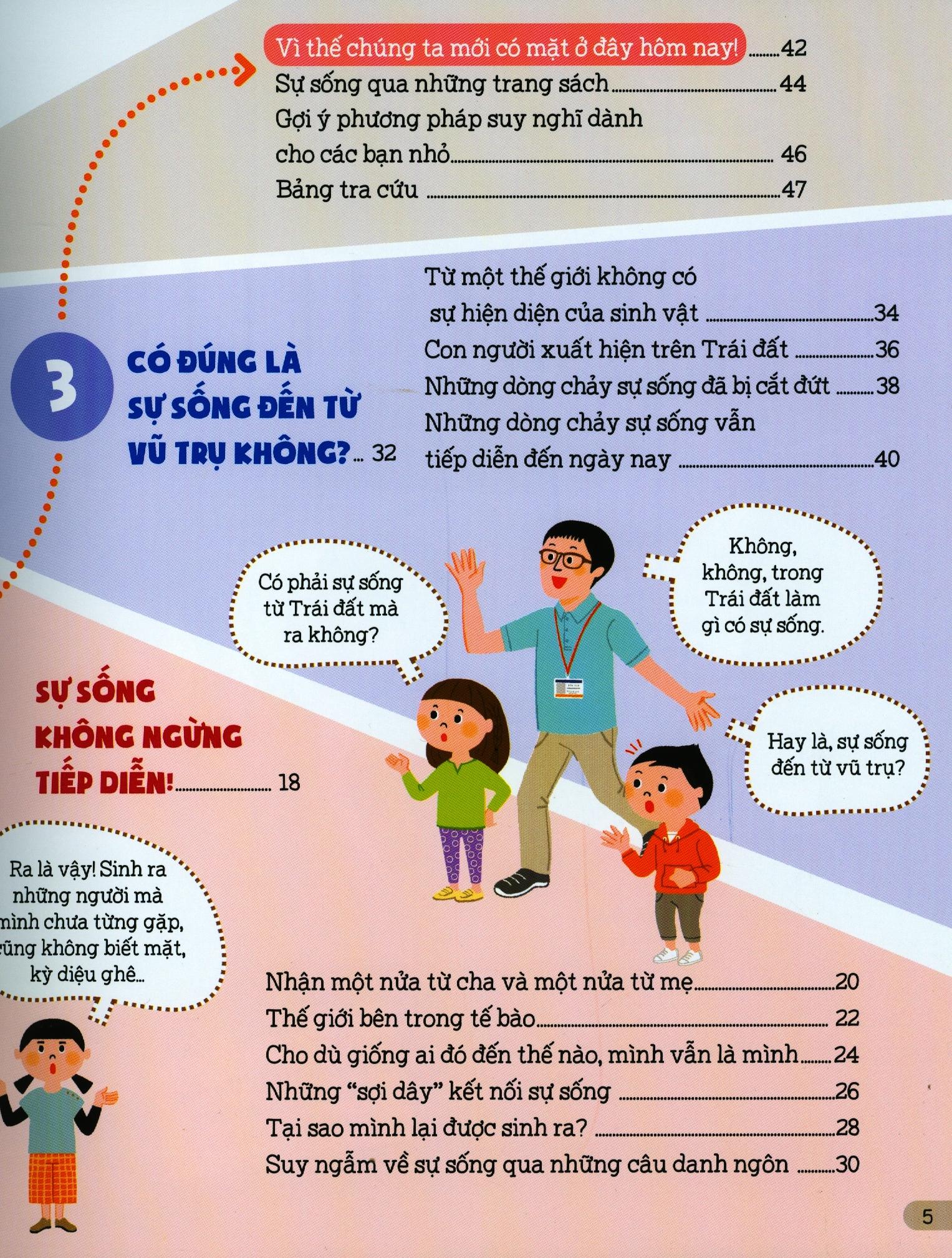 bộ sách thiếu nhi - hiểu về sự sống (bộ 3 cuốn)