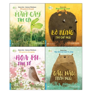 bộ sách thiếu nhi phát triển trí thông minh thiên nhiên (bộ 4 cuốn)