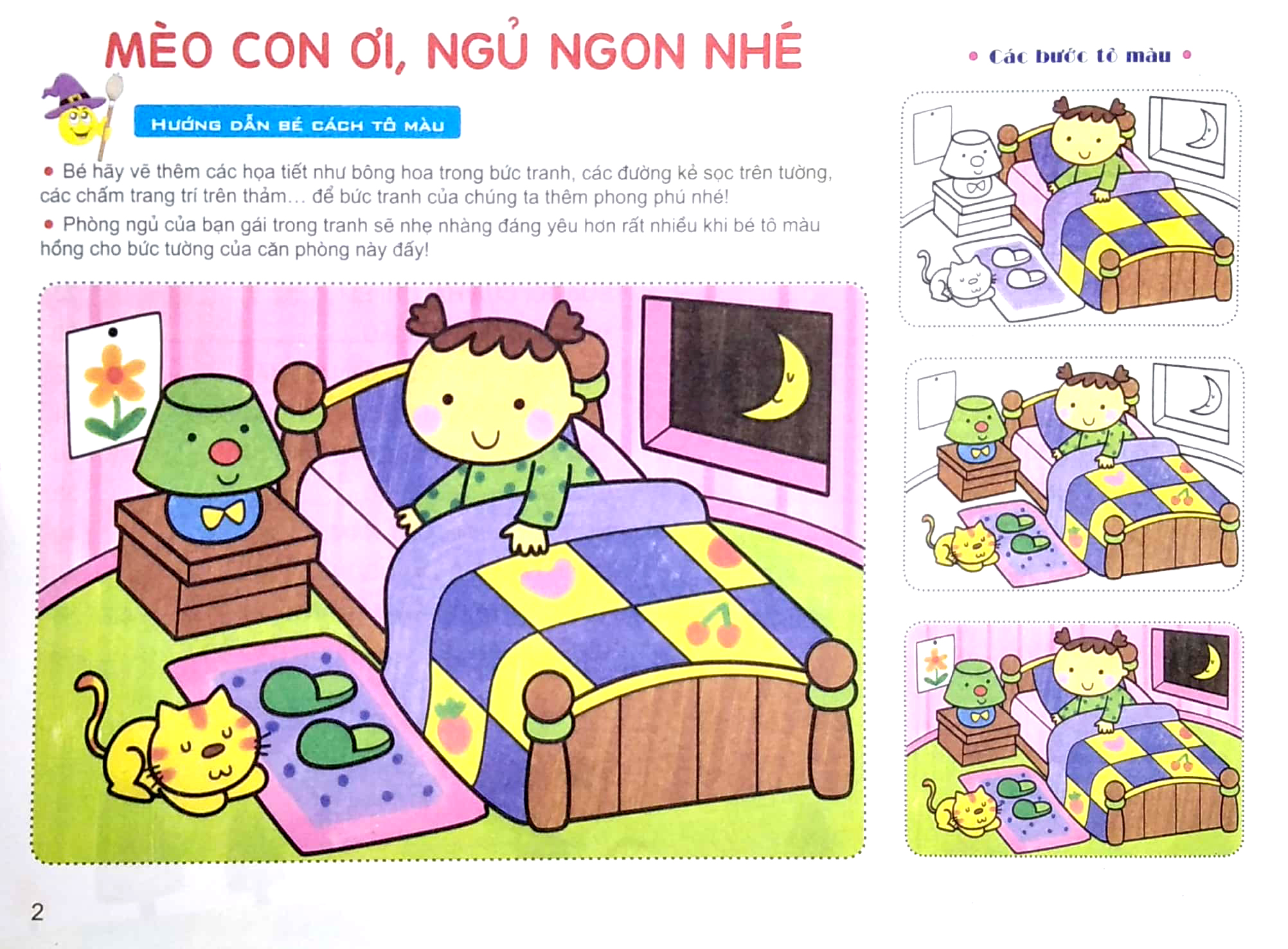 bộ sách thú vị dành cho bé nhập môn tập tô - bé tập tô màu - màu xanh nước biển