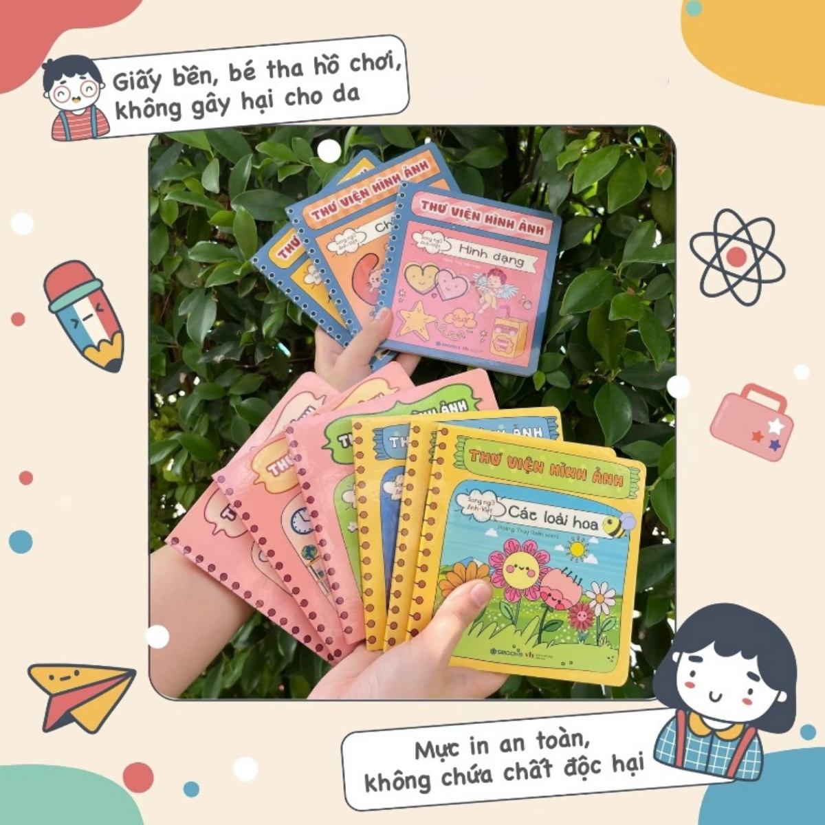 Bo Sach Thu Vien Hinh Anh (Bo 9 Cuon)