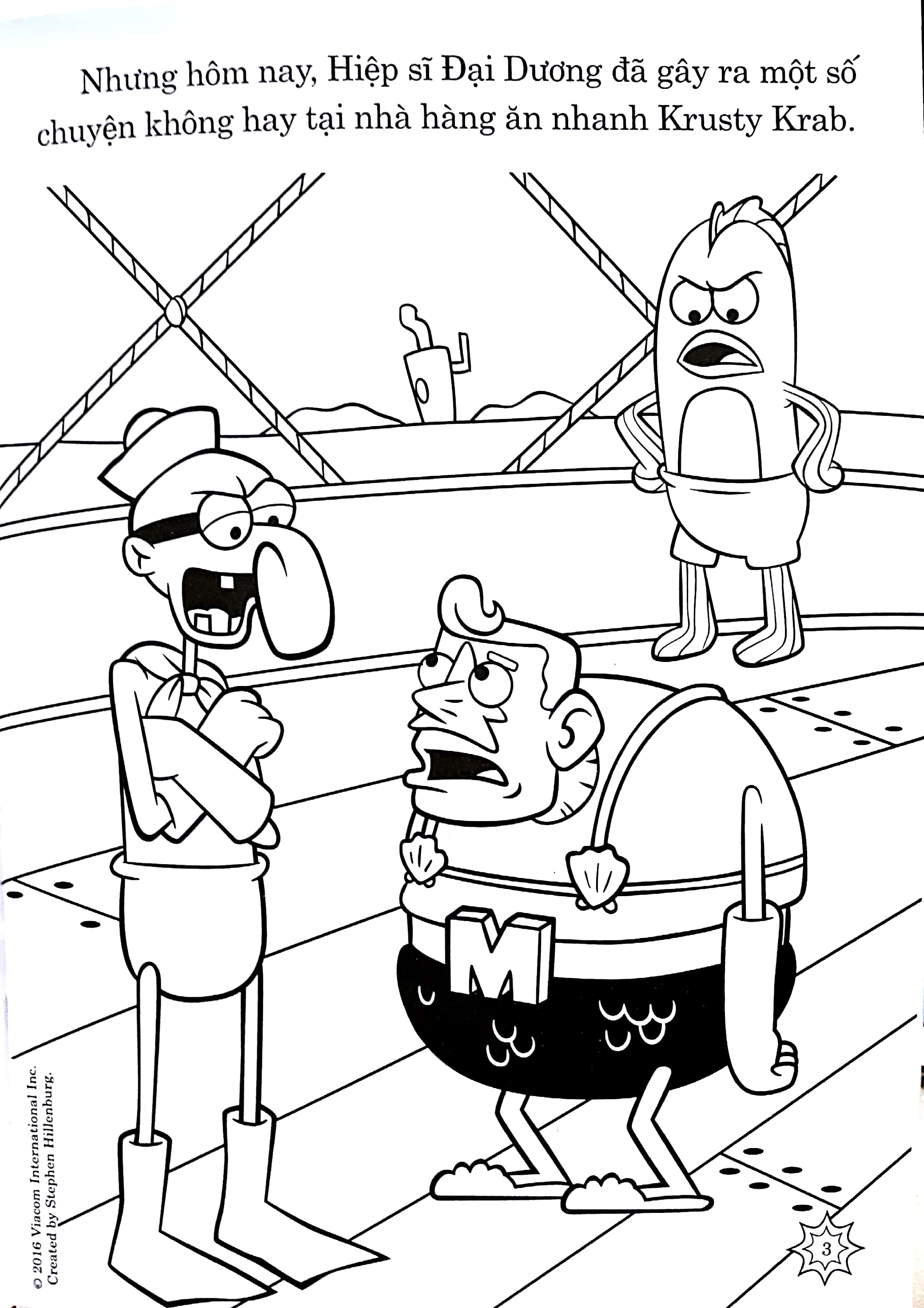 bộ sách thực hành tô màu spongebob: công thức làm bánh + đầu bếp siêu phàm + những anh hùng của biển hóa giải mọi hiểu lầm (bộ 3 cuốn)