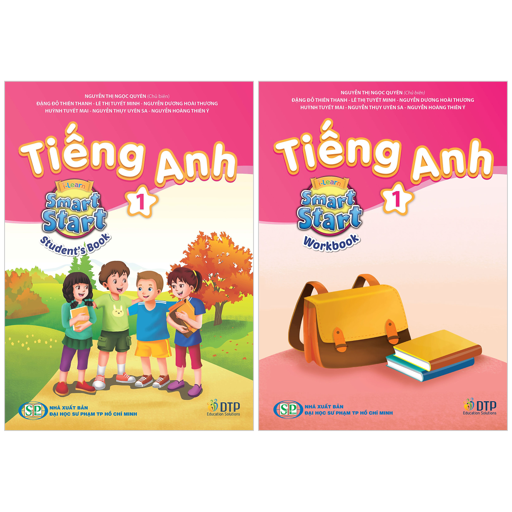 Bo Sach Tieng Anh 1 - I-Learn Smart Start - Student's Book + Workbook + Notebook (Bo 3 Cuon)