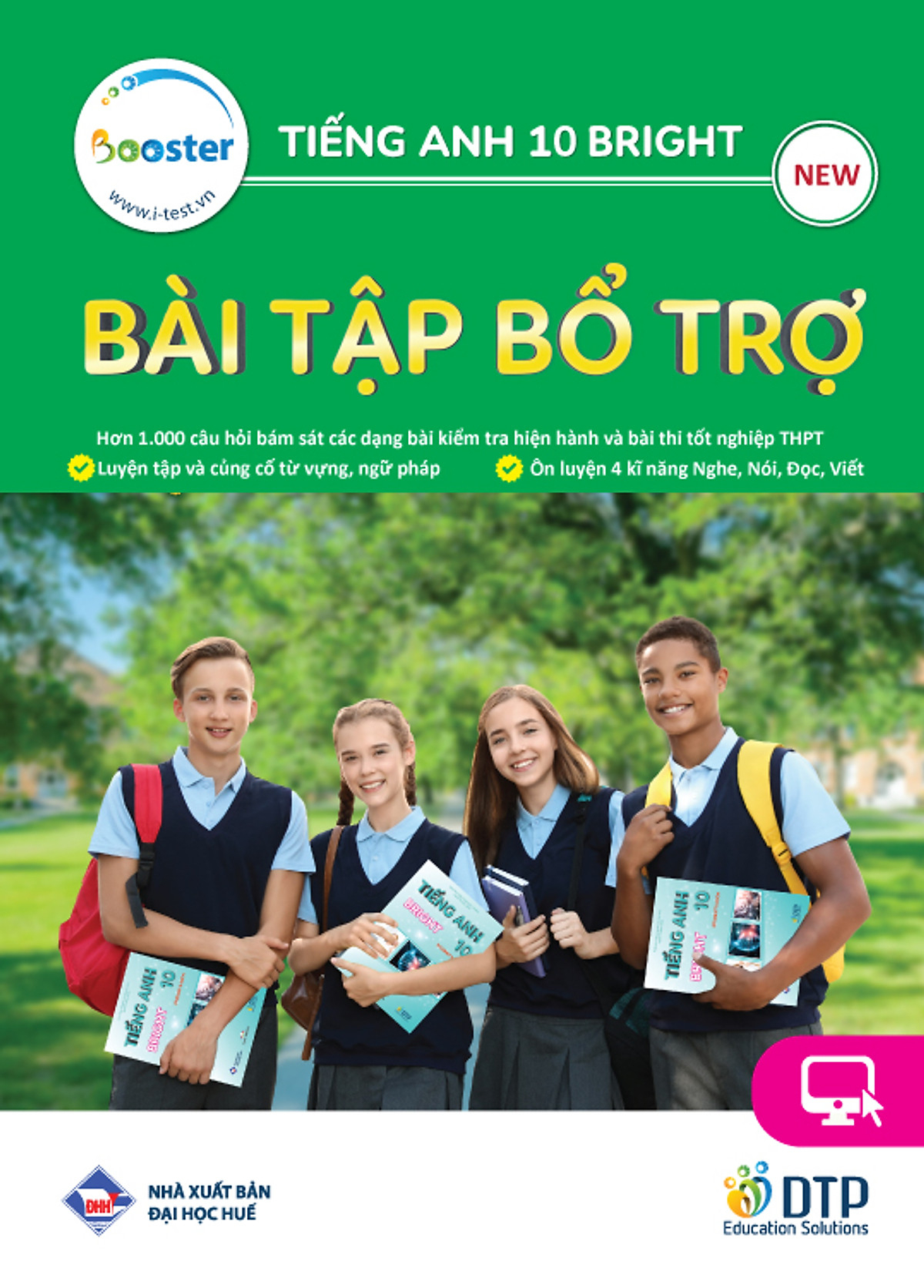 Bo Sach Tieng Anh 10 - Bright - Student's Book + Workbook + Bai Tap Bo Tro (Bo 3 Cuon)