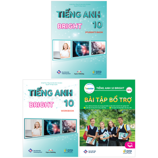 Bo Sach Tieng Anh 10 - Bright - Student's Book + Workbook (Bo 2 Cuon)