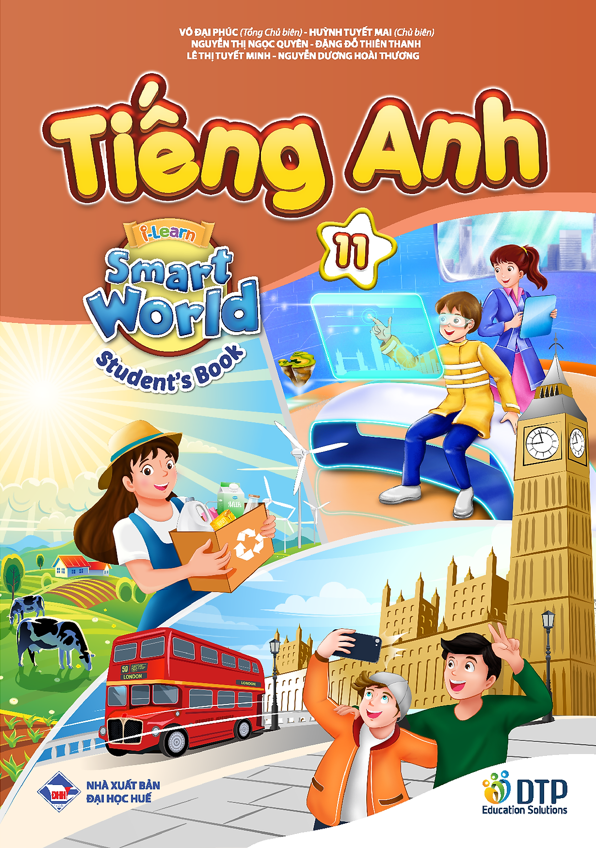 Bo Sach Tieng Anh 11 - I-Learn Smart World - Student's Book + Workbook + Bai Tap Bo Tro (Bo 3 Cuon)