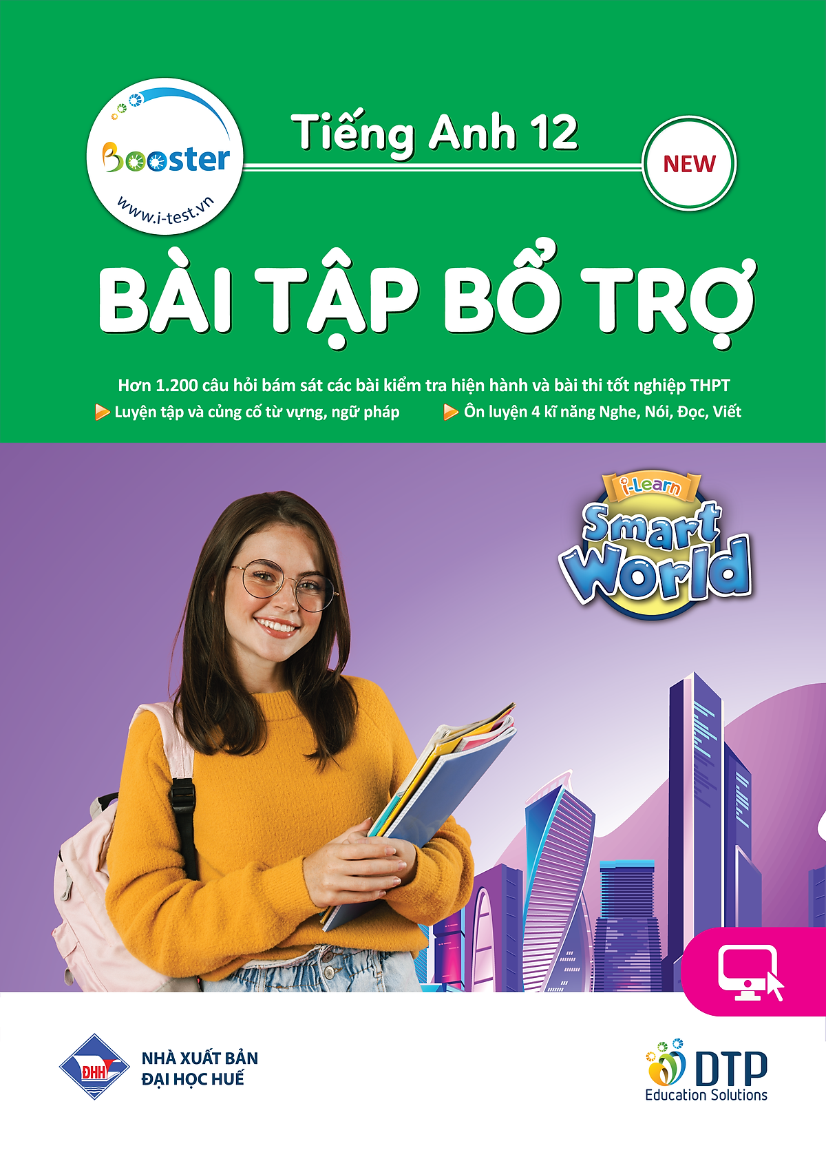 Bo Sach Tieng Anh 12 - I-Learn Smart World - Student's Book + Workbook + Bai Tap Bo Tro (Bo 3 Cuon)