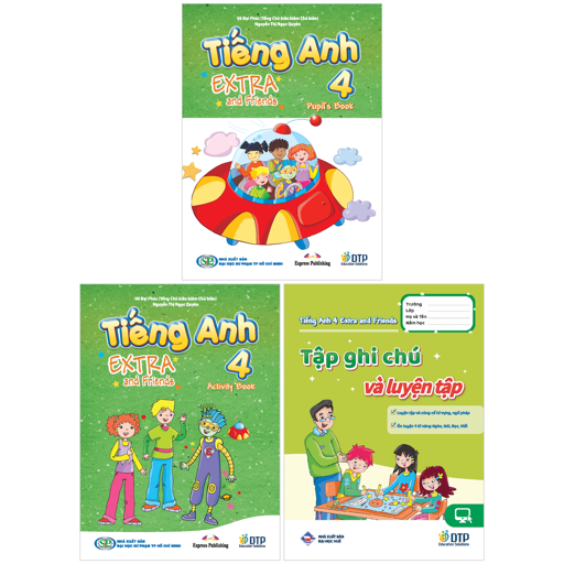 Bo Sach Tieng Anh 4 - I-Learn Smart Start - Student's Book + Workbook + Notebook (Bo 3 Cuon)