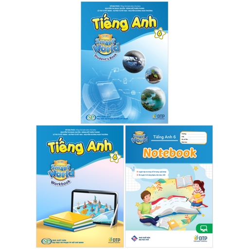Bo Sach Tieng Anh 6 - I-Learn Smart World - Student's Book + Workbook (Bo 2 Cuon)