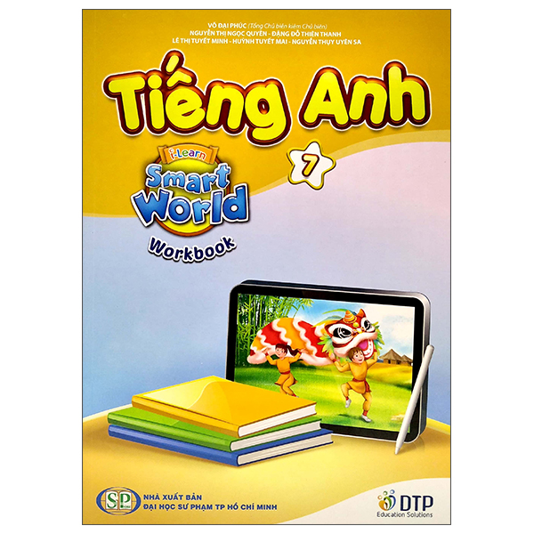 Bo Sach Tieng Anh 7 - I-Learn Smart World - Student's Book + Workbook + Notebook (Bo 3 Cuon)