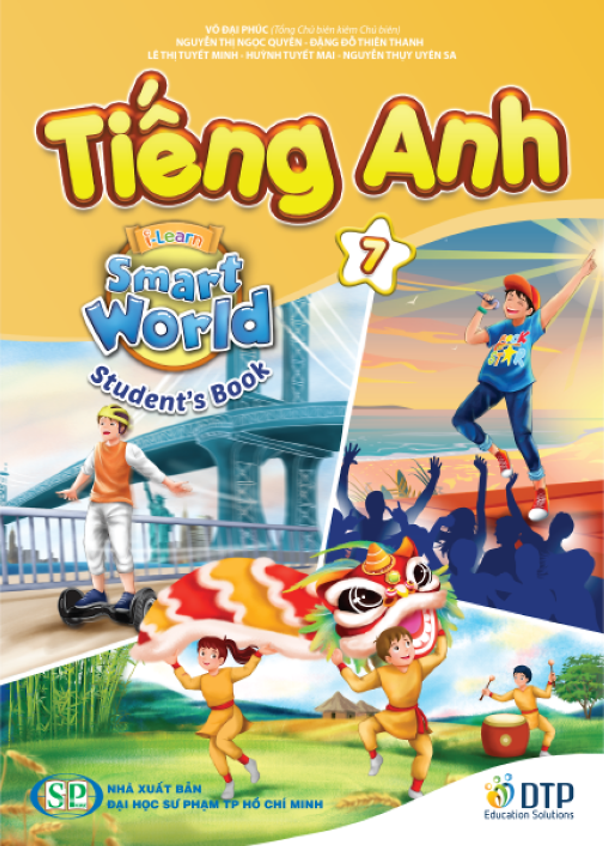Bo Sach Tieng Anh 7 - I-Learn Smart World - Student's Book + Workbook + Notebook (Bo 3 Cuon)