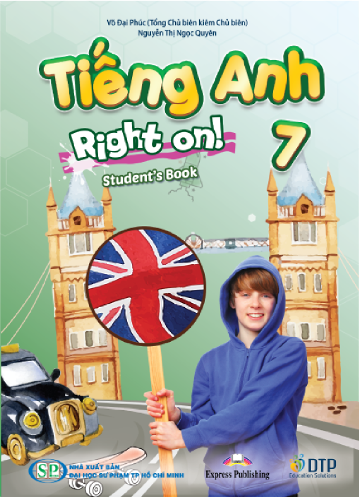 Bo Sach Tieng Anh 7 - Right On! - Student's Book + Workbook (Bo 2 Cuon)