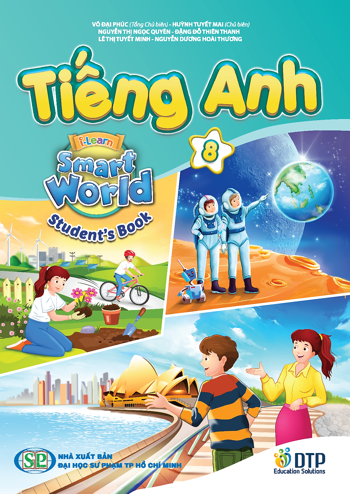 Bo Sach Tieng Anh 8 - I-Learn Smart World - Student's Book + Workbook (Bo 2 Cuon)